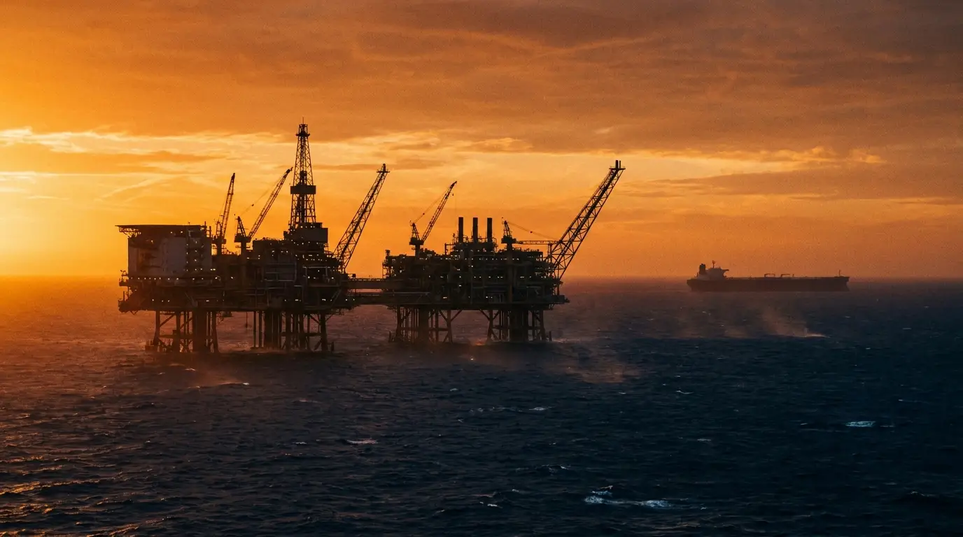 Offshore oil production platform